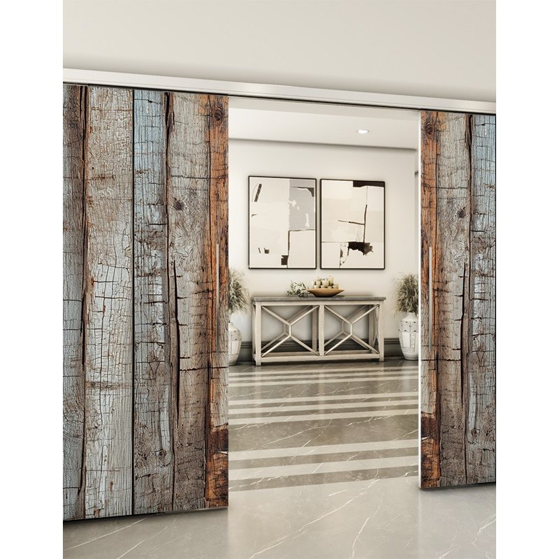 Holzschiebetür Slim-Line - Holzkunst Model 3034 Holzschiebetür Slim-Line - Holzkunst Model 3034