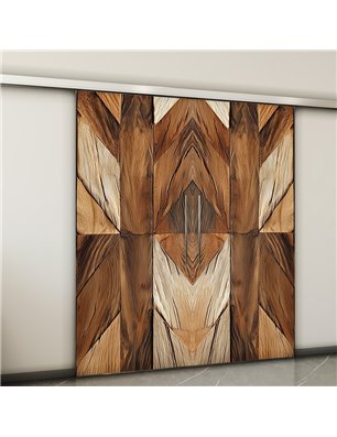 Holzschiebetür Slim-Line - Holzkunst  Model 3048-2