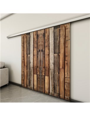 Holzschiebetür Slim-Line - Holzkunst  Model 3055-3