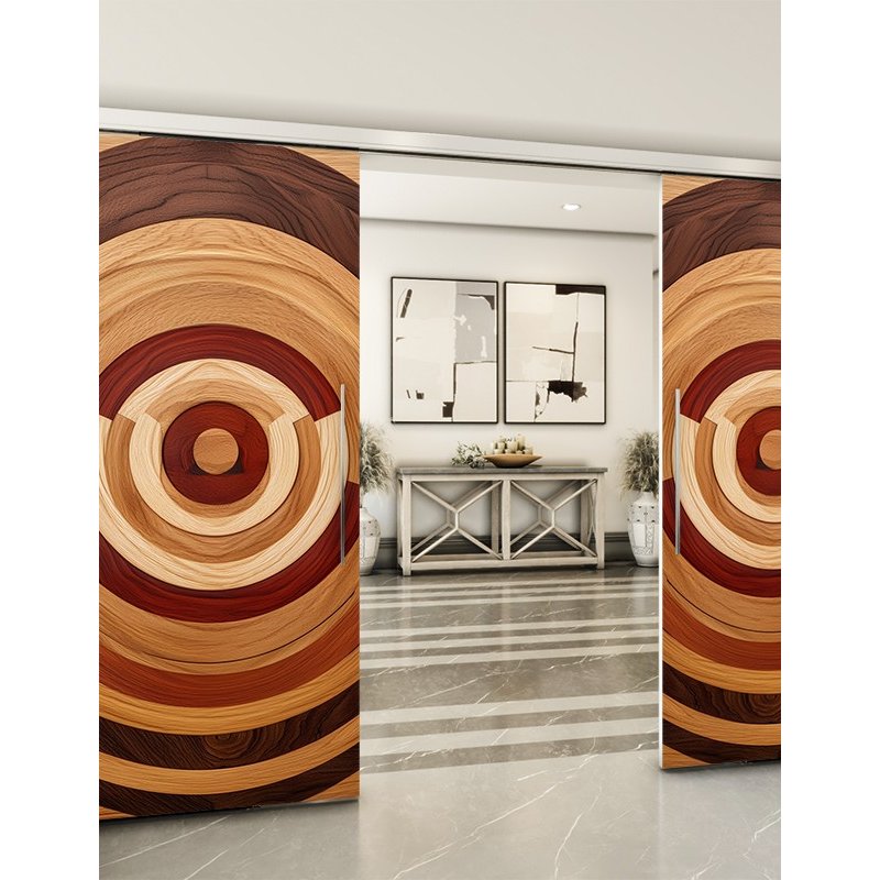 Holzschiebetür Slim-Line - Holzkunst Model 3056 Holzschiebetür Slim-Line - Holzkunst Model 3056