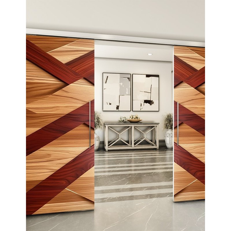 Holzschiebetür Slim-Line - Holzkunst Model 3060 Holzschiebetür Slim-Line - Holzkunst Model 3060