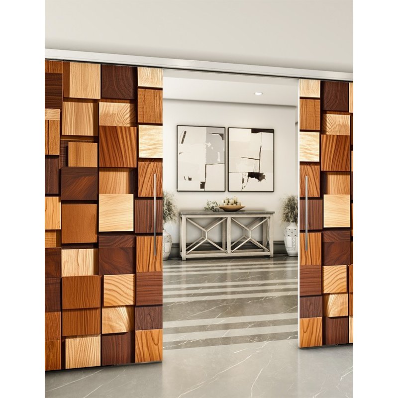 Holzschiebetür Slim-Line - Holzkunst Model 3061 Holzschiebetür Slim-Line - Holzkunst Model 3061