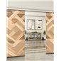 Holzschiebetür Slim-Line - Holzkunst Model 3063 Holzschiebetür Slim-Line - Holzkunst Model 3063