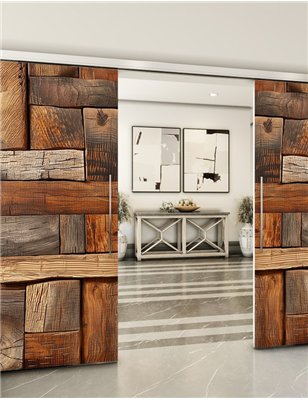 Holzschiebetür Slim-Line - Holzkunst Model 3073