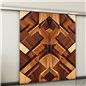 Holzschiebetür Slim-Line - Holzkunst Model 3075 Holzschiebetür Slim-Line - Holzkunst Model 3075