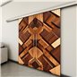 Holzschiebetür Slim-Line - Holzkunst Model 3075 Holzschiebetür Slim-Line - Holzkunst Model 3075