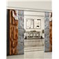 Holzschiebetür Slim-Line - Holzkunst Model 3076 Holzschiebetür Slim-Line - Holzkunst Model 3076