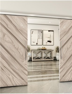 Holzschiebetür Slim-Line - Holzkunst Model 3080