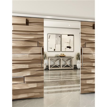 Holzschiebetür Slim-Line - Holzkunst Model 3086