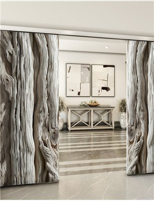 Holzschiebetür Slim-Line - Holzkunst Model 3087