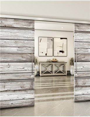 Holzschiebetür Slim-Line - Holzkunst Model 3090