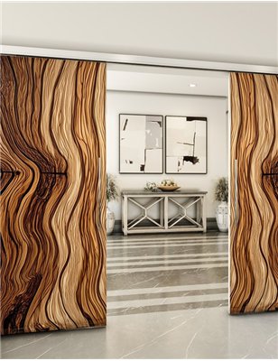 Holzschiebetür Slim-Line - Holzkunst Model 3092