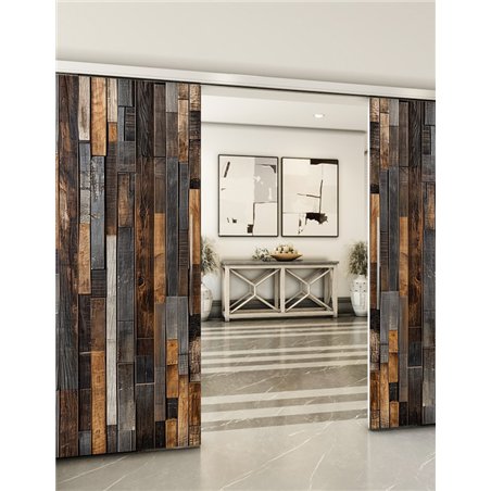 Holzschiebetür Slim-Line - Holzkunst Model 3093
