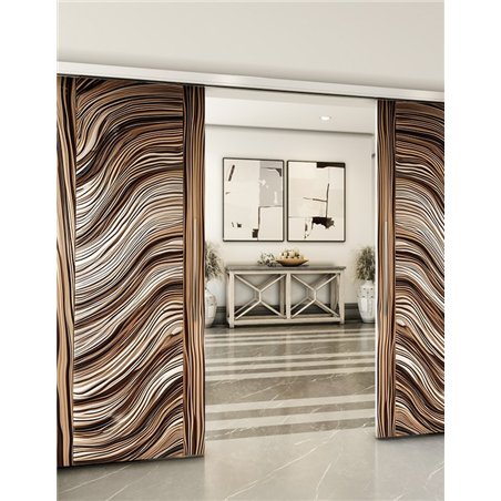 Holzschiebetür Slim-Line - Holzkunst Model 3094