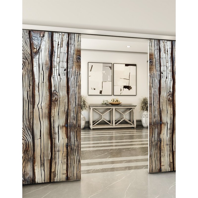 Holzschiebetür Slim-Line - Holzkunst Model 3095 Holzschiebetür Slim-Line - Holzkunst Model 3095