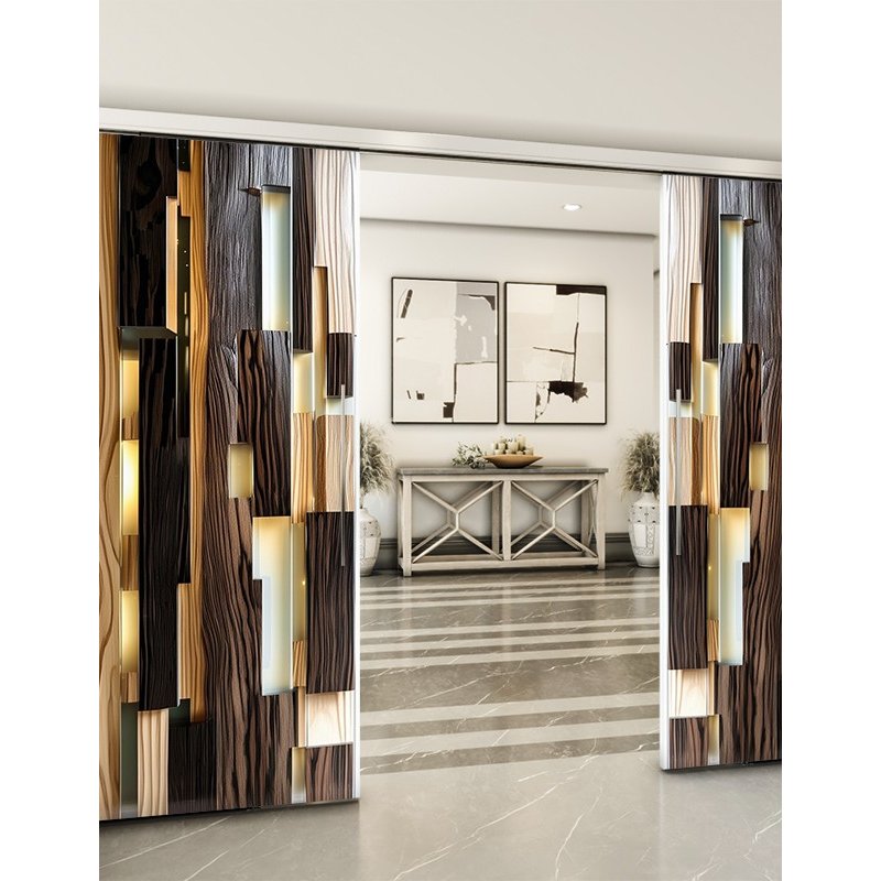 Holzschiebetür Slim-Line - Holzkunst Model 3097 Holzschiebetür Slim-Line - Holzkunst Model 3097