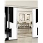 Holzschiebetür Slim-Line - Geometrie Model 3028 Holzschiebetür Slim-Line - Geometrie Model 3028