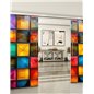Holzschiebetür Slim-Line - Geometrie Model 3033 Holzschiebetür Slim-Line - Geometrie Model 3033