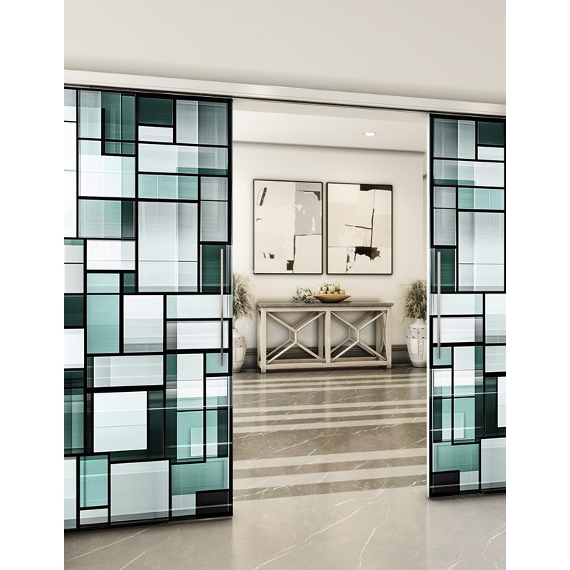 Holzschiebetür Slim-Line - Geometrie Model 3036 Holzschiebetür Slim-Line - Geometrie Model 3036