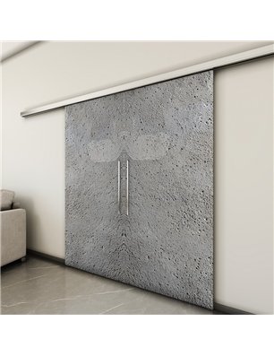 Holzschiebetür Slim-Line - Beton und Stein  Model 3056-3
