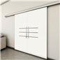 Holzschiebetür Slim-Line - Design-Linien Model 3012 Holzschiebetür Slim-Line - Design-Linien Model 3012