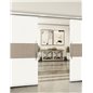 Holzschiebetür Slim-Line - Design-Linien Model 3019 Holzschiebetür Slim-Line - Design-Linien Model 3019
