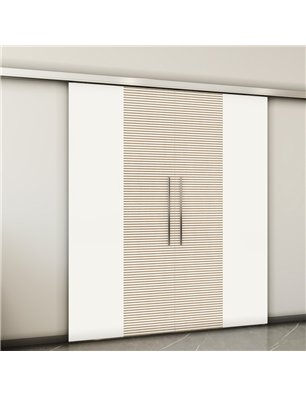 Holzschiebetür Slim-Line - Design-Linien  Model 3022-2
