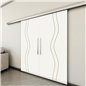 Holzschiebetür Slim-Line - Design-Linien  Model 3066