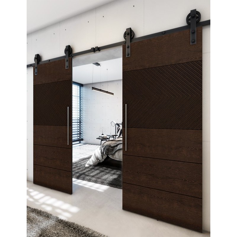 Holzschiebetür Barn-Line - Wenge Model 4020 Holzschiebetür Barn-Line - Wenge Model 4020