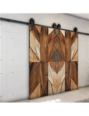Holzschiebetür Barn-Line - Holzkunst  Model 4048-3