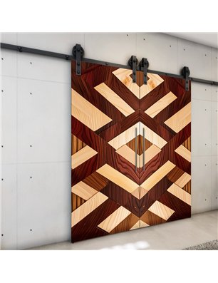 Holzschiebetür Barn-Line - Holzkunst  Model 4068-3