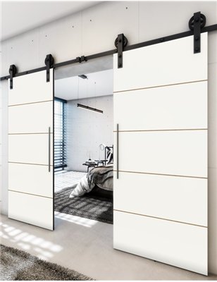 Holzschiebetür Barn-Line - Design-Linien Model 4002