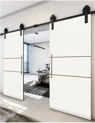 Holzschiebetür Barn-Line - Design-Linien Model 4007
