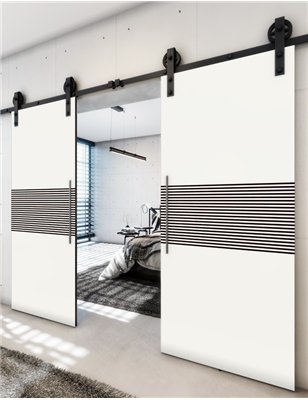 Holzschiebetür Barn-Line - Design-Linien Model 4020