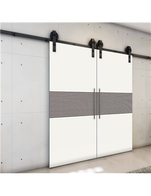 Holzschiebetür Barn-Line - Design-Linien  Model 4020-3