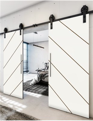 Holzschiebetür Barn-Line - Design-Linien Model 4075