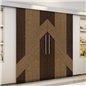 Holzschiebetür Eco-Line - Holz-Mix Model 4019 Holzschiebetür Eco-Line - Holz-Mix Model 4019