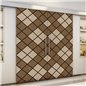 Holzschiebetür Eco-Line - Holz-Mix Model 4025 Holzschiebetür Eco-Line - Holz-Mix Model 4025