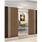 Holzschiebetür Eco-Line - Holz-Mix Model 4028 Holzschiebetür Eco-Line - Holz-Mix Model 4028
