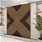 Holzschiebetür Eco-Line - Holz-Mix Model 4038 Holzschiebetür Eco-Line - Holz-Mix Model 4038