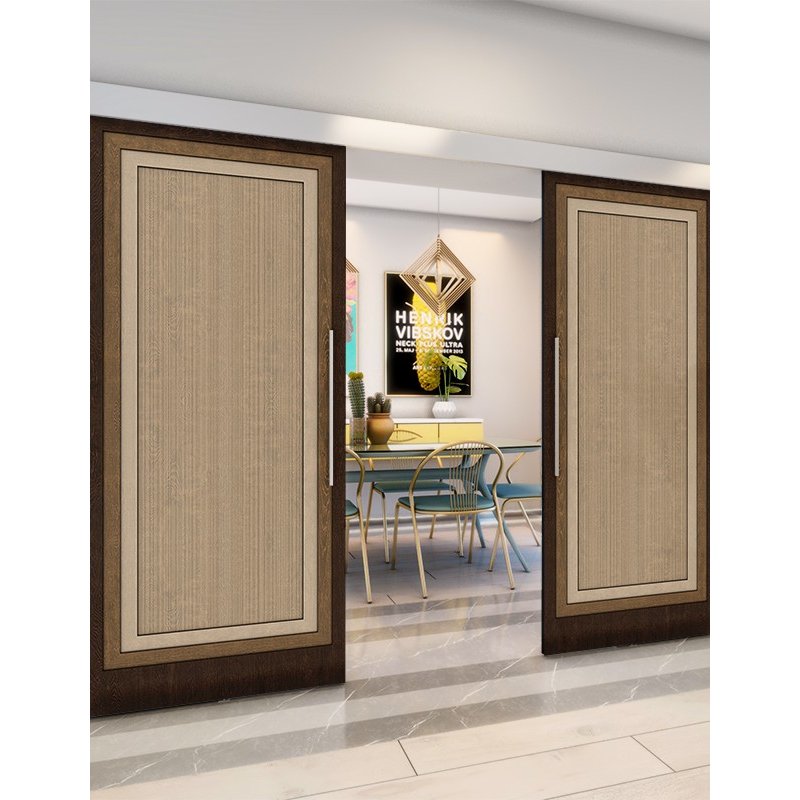 Holzschiebetür Eco-Line - Holz-Mix Model 4041 Holzschiebetür Eco-Line - Holz-Mix Model 4041