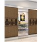 Holzschiebetür Eco-Line - Holz-Mix Model 4063 Holzschiebetür Eco-Line - Holz-Mix Model 4063