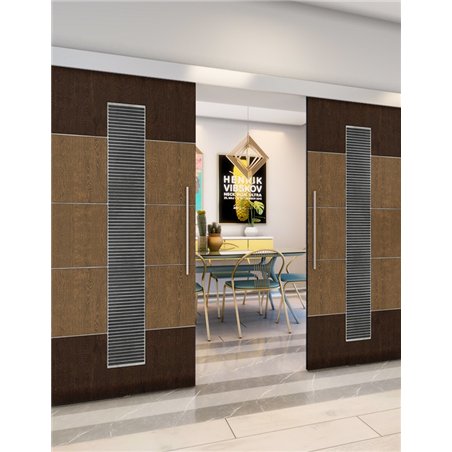 Holzschiebetür Eco-Line - Holz-Mix Model 4067