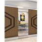 Holzschiebetür Eco-Line - Holz-Mix Model 4072 Holzschiebetür Eco-Line - Holz-Mix Model 4072