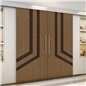 Holzschiebetür Eco-Line - Holz-Mix Model 4073 Holzschiebetür Eco-Line - Holz-Mix Model 4073