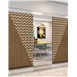 Holzschiebetür Eco-Line - Holz-Mix Model 4078 Holzschiebetür Eco-Line - Holz-Mix Model 4078