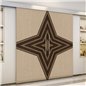 Holzschiebetür Eco-Line - Holz-Mix Model 4083 Holzschiebetür Eco-Line - Holz-Mix Model 4083