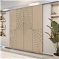Holzschiebetür Eco-Line - Eiche und Weiss Model 4076 Holzschiebetür Eco-Line - Eiche und Weiss Model 4076