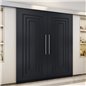 Holzschiebetür Eco-Line - Schwarz Model 4002 Holzschiebetür Eco-Line - Schwarz Model 4002