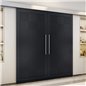 Holzschiebetür Eco-Line - Schwarz Model 4015 Holzschiebetür Eco-Line - Schwarz Model 4015